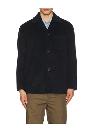 Club Monaco Short Coat in Blue. Size M. Also in XL/1X.