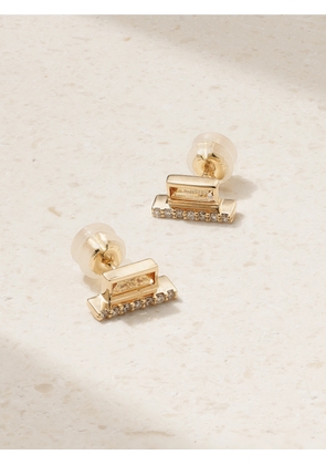 Melissa Joy Manning - Cityscape 14-karat Recycled Gold, Citrine And Diamond Earrings - One size