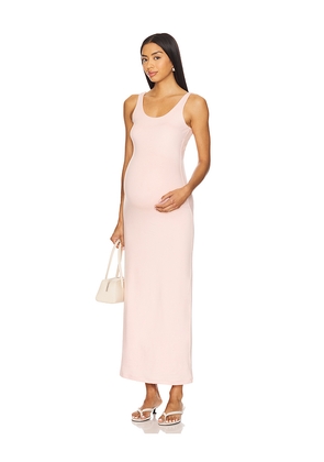 BUMPSUIT The Ella Midi Dress in Blush. Size L. Also in XS.