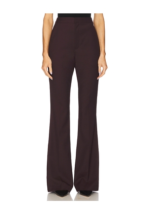 A.L.C. Sophie Pant in Wine. Size 10. Also in 4.