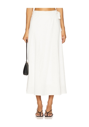 Bobi Skirt in White. Size M. Also in L.