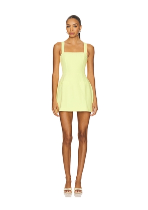 Amanda Uprichard Jaxon Romper in Lemon. Size XS. Also in L.