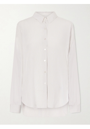 The Row - Fiora Pinstriped Silk Shirt - Multi - US0,US2,US4,US6,US8,US10