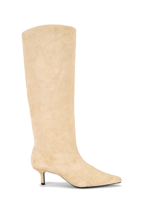 BLACK SUEDE STUDIO Sutton 50 Boot in Tan. Size 40. Also in 38.