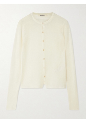 Auralee - Cashmere Cardigan - Ivory - 0,1,2