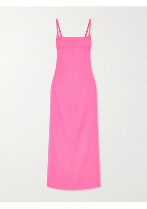 The Attico - Satin Midi Dress - Pink - IT36,IT38,IT40,IT42,IT44,IT46