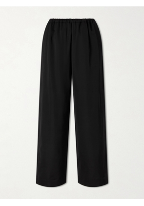 RÓHE - Jersey Wide-leg Pants - Black - FR 34,FR 36,FR 38,FR 40,FR 42,FR 44
