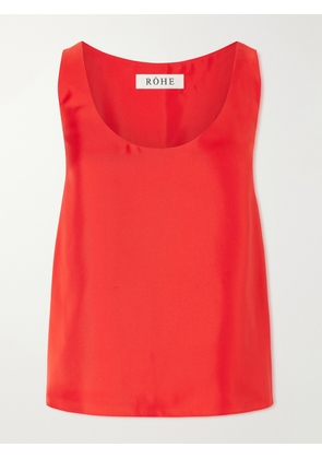 RÓHE - Silk-satin Tank - Red - FR 34,FR 36,FR 38,FR 40,FR 42,FR 44