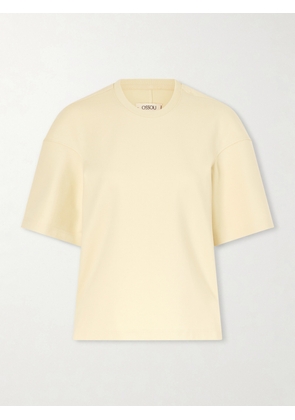 OSSOU - Shale Jersey T-shirt - Yellow - x small,small,medium,large