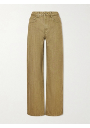 OSSOU - Rider Straight-leg Jeans - Green - 24,25,26,27,28,29,30