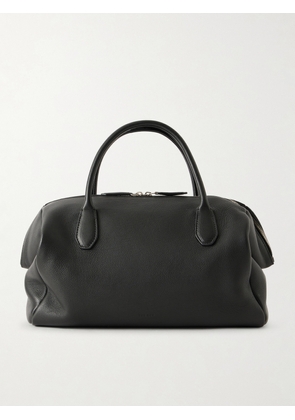 The Row - Faye Textured-leather Tote - Black - One size