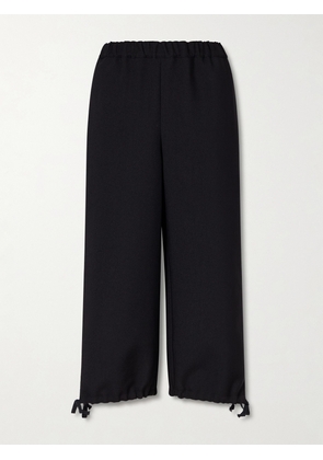 Comme des Garçons GIRL - Gabardine Wide-leg Pants - Black - x small,small,medium,large