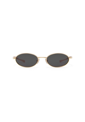 Banbe The Cruz Sunglasses in Metallic Gold.