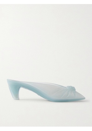 Chloé - Ruched Tpu Mules - Blue - IT35,IT36,IT37,IT38,IT39,IT40,IT41