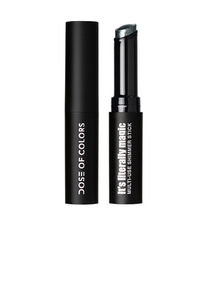 Dose of Colors It's Literally Magic Multi-Use Shimmer Stick in Metallic Silver.