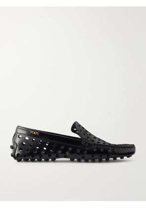 Tod's - Gommino 22l Cut-out Leather Loafers - Black - IT36,IT36.5,IT37,IT37.5,IT38,IT38.5,IT39,IT39.5,IT40,IT40.5,IT41,IT41.5,IT42