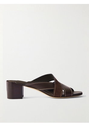 Tod's - Leather Sandals - Brown - IT35,IT36,IT36.5,IT37,IT37.5,IT38,IT38.5,IT39,IT39.5,IT40,IT40.5,IT41,IT41.5,IT42