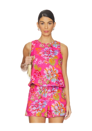 BEACH RIOT Dollie Top in Pink. Size L. Also in S, XL, XS.