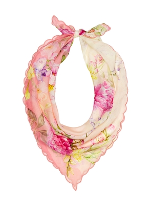 HEMANT AND NANDITA Scarf in Pink.