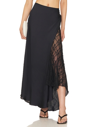 Free People x REVOLVE x Intimately FP Make You Mine 1/2 Slip Skirt in Black. Size S. Also in XS.