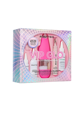 BeautyBio x REVOLVE Desert Detox Glofacial Hydration Facial & Glow Set in Pink.