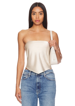 HEARTLOOM Monico Top in Metallic Gold. Size XL. Also in L.