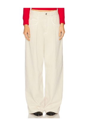 Isabel Marant Etoile Rachelle Seasonal Pant in Ivory. Size 36/4. Also in 34/2, 40/8.