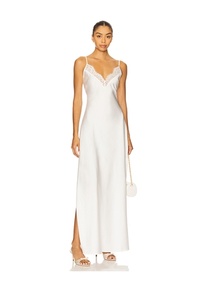 homebodii Sian Long Slip in White. Size L. Also in M, S, XS.