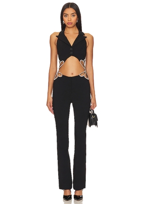 NBD Ravneet Jumpsuit in Black. Size L. Also in M.