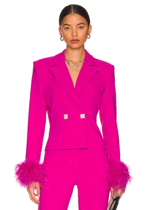 NBD Elisha Blazer in Fuchsia. Size S. Also in XS.