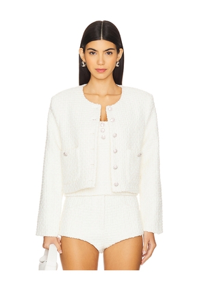 Lovers and Friends Josephine Jacket in White. Size L. Also in XL.