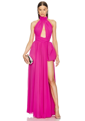 Michael Costello x REVOLVE Liliana Gown in Pink. Size XS. Also in M.