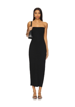 LESET Rio Bandeau Dress in Black. Size S. Also in XL.