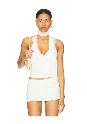 MAJORELLE Clara Top in White. Size M. Also in XL.