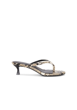 Nakedvice The Tayla Heel Sandal in Beige. Size 7. Also in 6.