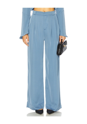 Nonchalant Label Serene Pant in Blue. Size S. Also in XS.