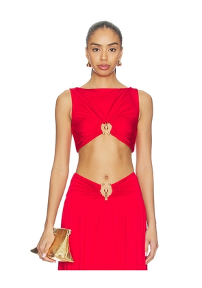 Lovers and Friends Lotte Top in Red. Size L. Also in M, S, XL, XS, XXS.