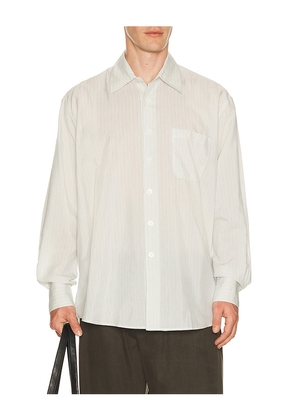 Our Legacy Above Shirt in White. Size 46. Also in 50, 52.