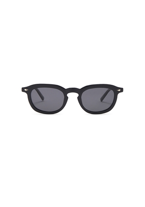 Le Specs Heart Throb Sunglasses in Black.