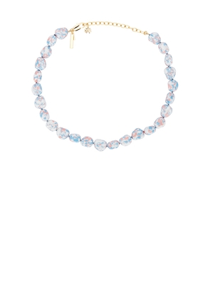 Lele Sadoughi Baroque Collar Necklace in Coral.