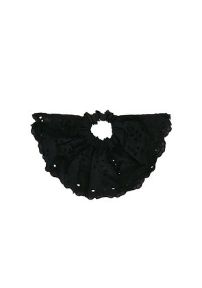 Lovers and Friends Amira Scrunchie in Black.