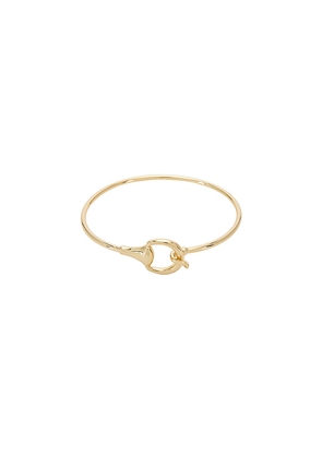 Lovers and Friends Lilou Necklace in Metallic Gold.