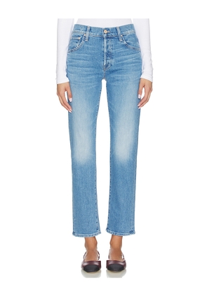 MOTHER The Mid Rise Hiker Hover Jeans in Blue. Size 23. Also in 24, 25, 26, 27, 28, 29, 30, 31, 32, 33, 34.