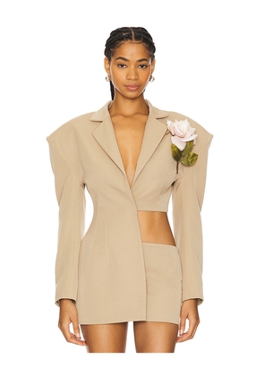 The Dolls House Ophelia Jacket in Beige. Size S. Also in L.