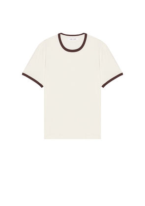SAMSOE SAMSOE Satod T-Shirt in Cream. Size M. Also in S.