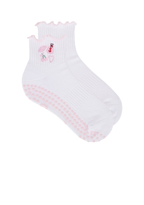 Souls. Girly Things Socks in White. Size M/L. Also in S/M.