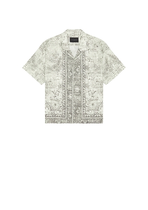 Stampd Camp Collar Shirt in Grey. Size M. Also in S.