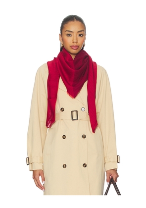 Rag & Bone Geo Dagger Scarf in Red.