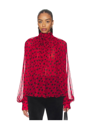 Ronny Kobo Zenia Top in Red,Black. Size S. Also in XS.