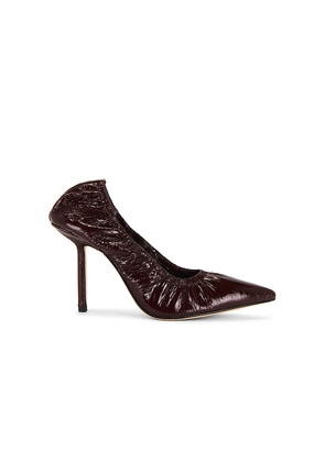 Studio Amelia Rhodes 90 Pump in Wine. Size 36. Also in 37.